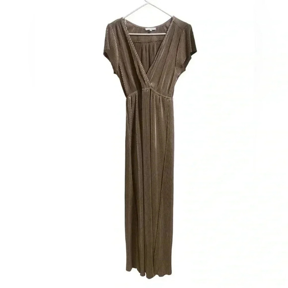 Baltic Born Athena Pleated Maxi Dress Size Medium - Picture 1 of 5